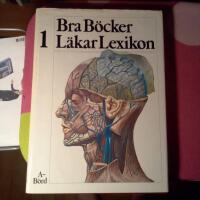 Bra b&ouml;cker l&auml;karlexikon Band 1&ndash;6 komplett (blandat skick)