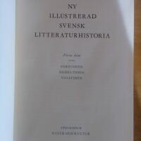 Ny illustrerad svensk litteraturhistoria F&ouml;rsta delen: Forntiden, Medeltiden, Vasatiden