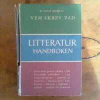Litteraturhandboken &ndash; Ny ut&ouml;kad upplaga av "Vem skrev vad"