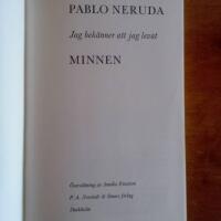Jag bek&auml;nner att jag levat : minnen