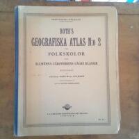 Roth&rsquo;s Geografiska Atlas No. 2 f&ouml;r folkskolor och allm&auml;nna l&auml;roverkens l&auml;gre klasser