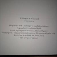 Det h&auml;nger en &auml;ngel ensam i skogen