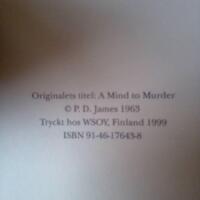 Mord i sinnet : [en Dalgliesh-deckare]