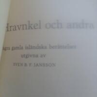 Tor, Hravnkel och andra isl&auml;ndska ber&auml;ttelser