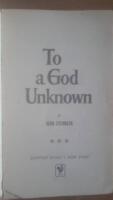 To a God Unknown