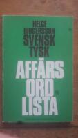 Svensk Tysk Aff&auml;rsordlista