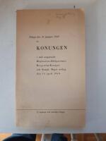 Inlaga den 31 januari 1949 till Konungen&hellip; H&ouml;gbrofors-obligationer Bergstr&ouml;m/Kreuger