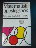 Matematisk uppslagsbok