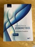 Introduction to econometrics