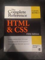 HTML & CSS: The complete reference