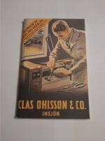 Clas Ohlson & Co AB Insj&ouml;n : Nytryck av 1933 &aring;rs katalog