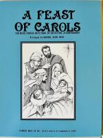A feast of carols. For mixed chorus with piano...