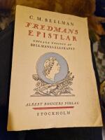 Fredmans Epistlar Bellmanss&auml;lskapet 1940