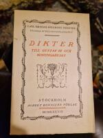C. M. Bellmans skriftet Dikter till Gustaf III och kungahuset