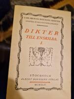Bellmans skrifter Dikter Till Enskilda 1.