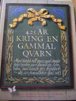 425 &aring;r kring en gammal qvarn