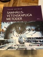 Samh&auml;llsvetenskapliga metoder