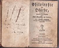 Philosophie f&ouml;r Ol&auml;rde inneh&aring;llande L&auml;rorika Betraktelser &ouml;fwer Gud, Menniskan och Naturen