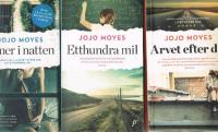 Jojo Moyes x 4 - Toner i natten / Arvet efter dig / Livet efter dig / Etthundra mil