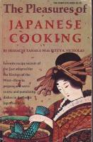 The pleasures of Japanese Cooking