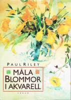 M&aring;la blommor i akvarell