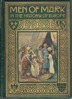 Men of Mark in the History of Western Europe