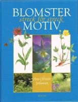 Blomstermotiv streck f&ouml;r streck
