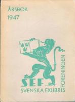 &Aring;rsbok 1947 Svenska Exlibris f&ouml;reningen