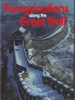Peregrinations along the Great Wall