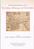 Decimantboken 1651 f&ouml;r Sk&aring;ne, Blekinge och Bornholm