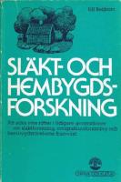 Sl&auml;kt- och hembygdsforskning