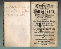 En Christens Resa til den saliga Ewigheten, hwilken genom &aring;tskilliga artiga Sinne-Bilder....