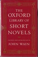 The Oxford library of Short Novels I-III