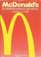 McDonald's : aff&auml;rsid&eacute;n som blev en livsstil