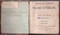 Tyskt och Svenskt Hand-Lexikon