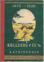 Katalog &Aring;  Maskiner och Redskap f&ouml;r Jordbruket 1876 - 1926 Kullberg & Co A/B Katrineholm