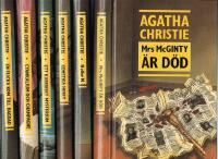 Agatha Christie  x 7 - Mrs McGinty &auml;r d&ouml;d / N eller M / Konstiga huset / Ett Karibiskt mysterium / Cyankalium och champagne / En flicka kom till Bagdad