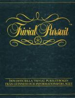 Trivial pursuit : den officiella Trivial pursuit-boken