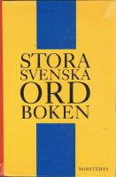 Stora svenska ordboken
