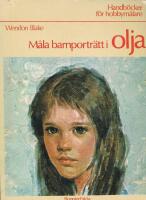 M&aring;la barnportr&auml;tt i olja