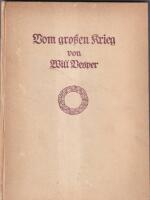 Vom grossen Krieg. Gedichte