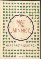 Mat f&ouml;r minnet