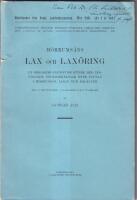 M&ouml;rrums&aring;ns Lax och lax&ouml;ring. En biologisk-faunistisk studie med j&auml;mf&ouml;rande unders&ouml;kningar &ouml;ver faunan i M&ouml;rrums&aring;n, Lagan och Dal&auml;lven