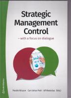Strategic management control : with focus on dialog