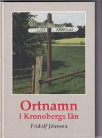 Ortnamn i Kronobergs l&auml;n