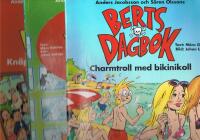 Berts dagbok - Charmtroll med bikinikoll /Superstj&auml;rna med h&aring;ngelhj&auml;rna / Kn&auml;pp g&auml;st p&aring; ny&aring;rsfest