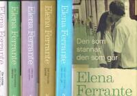 Den som stannar, den som g&aring;r / Det f&ouml;rlorade barnet / Hennes nya namn / Min fantastiska v&auml;nnina / De vuxnas l&ouml;gnaktiga liv