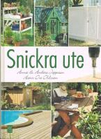Snickra ute