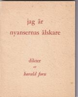 Jag &auml;r nyansernas &auml;lskare. Dikter