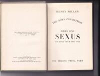 Sexus Book One Volumes 1-3 + 4-5. The Rosy crucifixion